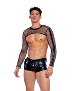 Roma Rave Festival Unisex Fishnet Shrug