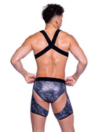 Roma Mens Rave Festival Shimmer Camouflage Briefs