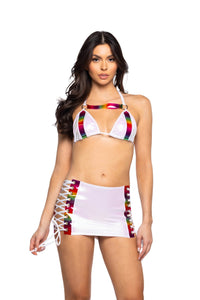 Rave JR111 - Unicorn & Rainbow Harness Triangle Top - J. Valentine