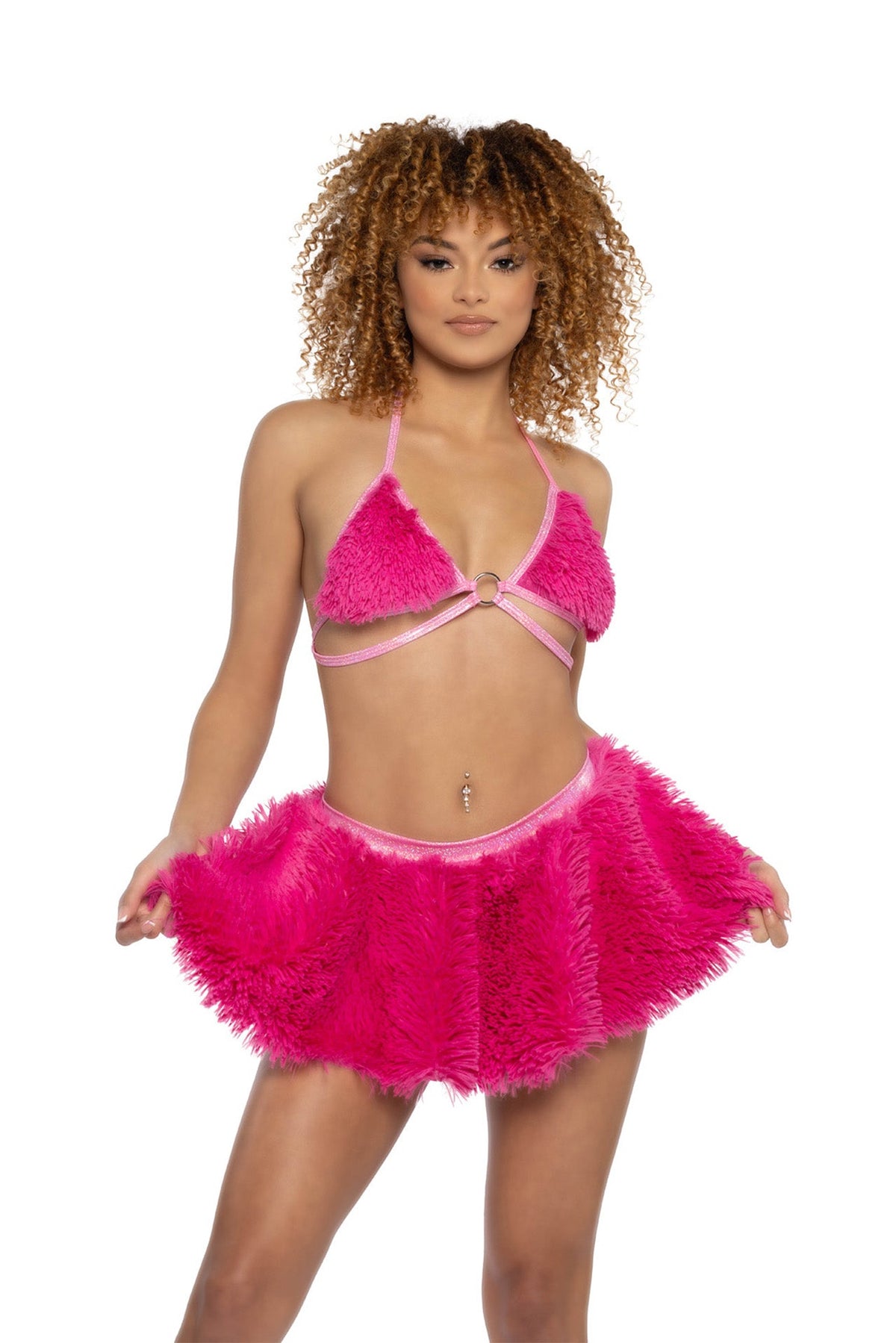 Rave JR146 - Faux Fur Triangle Top - J. Valentine