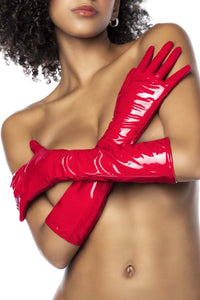 Mapale 125 Gloves Bedroom Costume Accessory Color Gloss Red