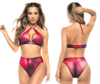 Mapale 2760 Jupiter Three Piece Lingerie Set Color Translucent Pink