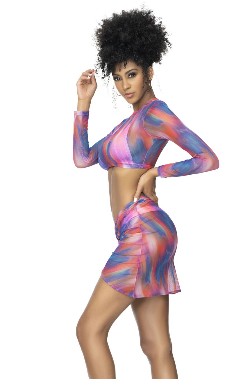 Mapale 47010 Two Piece Lingerie Set Color Sunset Print