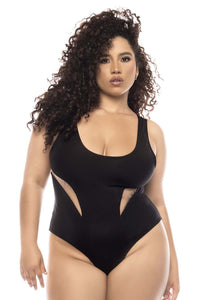 Mapale 67067X Curvy Size One Piece Swimsuit Color Black