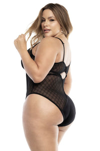 Mapale 8781X Curvy Size Bodysuit Color Black