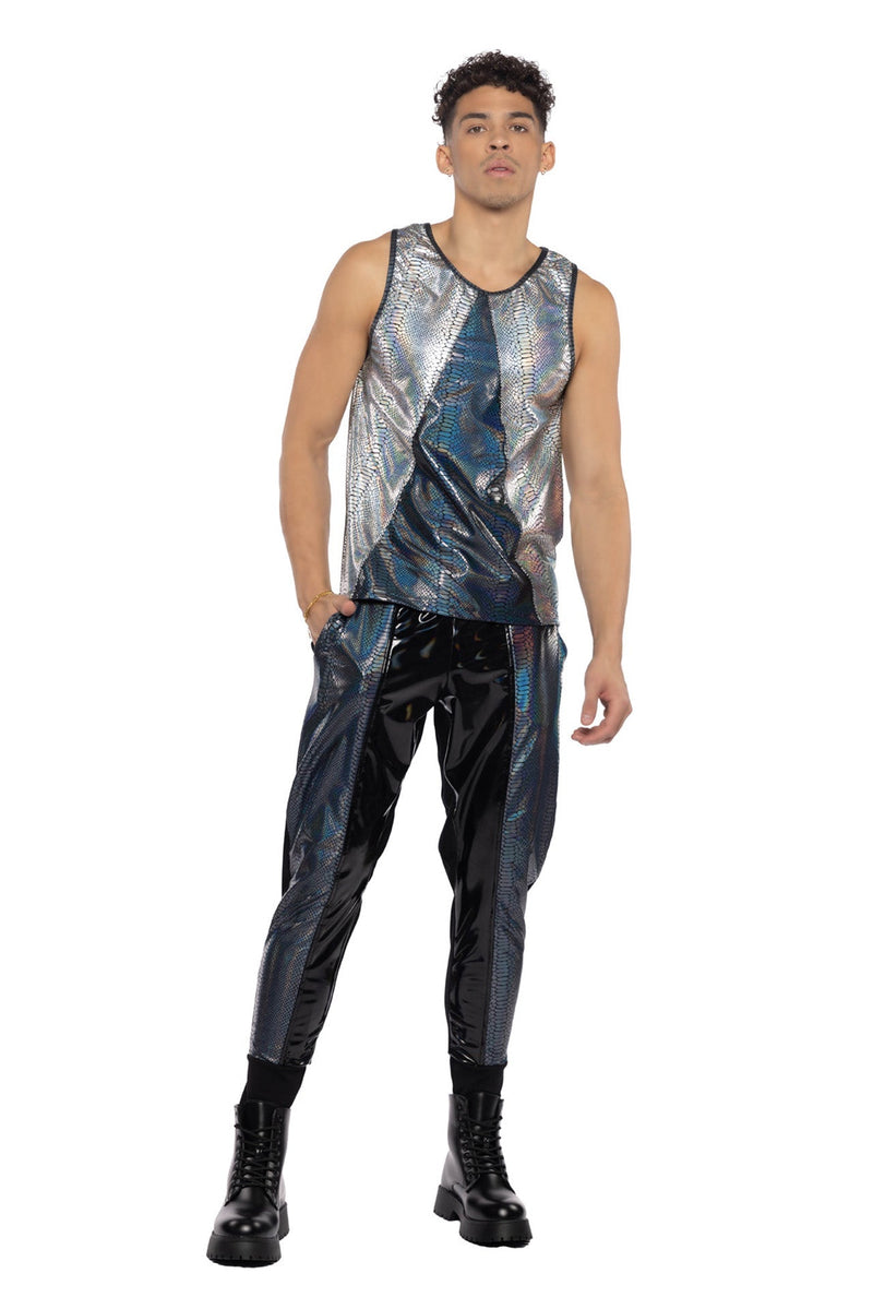 Rave JR152 - Two - Tone Men's Tank - J. Valentine - Unspoken Fashion