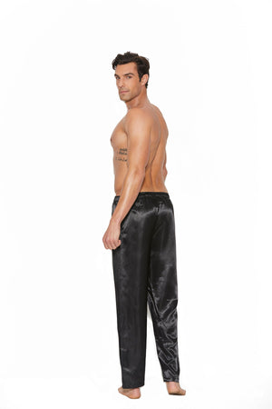 Charmeuse Satin Unisex Pants - Plus Size-Elegant Moments