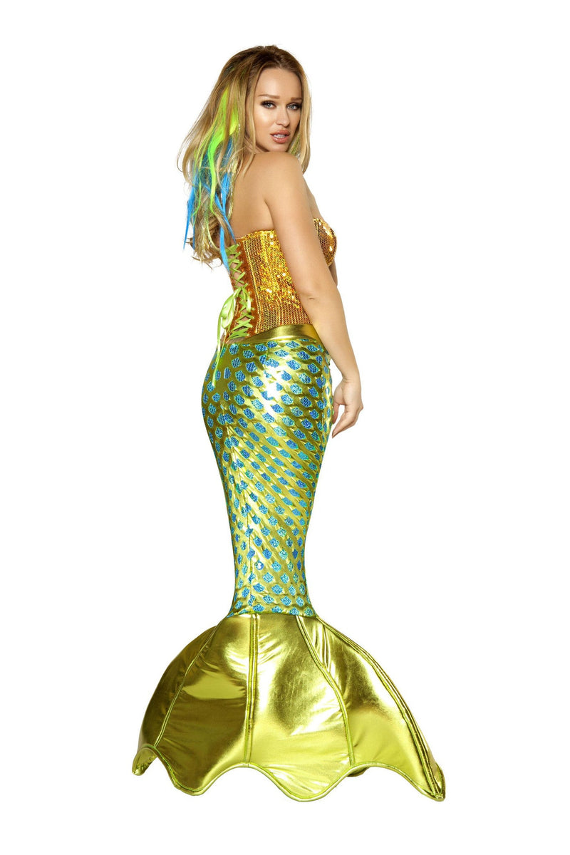 2pc Siren of the Sea Costume-Roma Costume