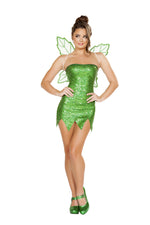 2pc Mischievous Fairy Costume-Roma Costume