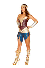 4pc American Heroine Costume-Roma Costume