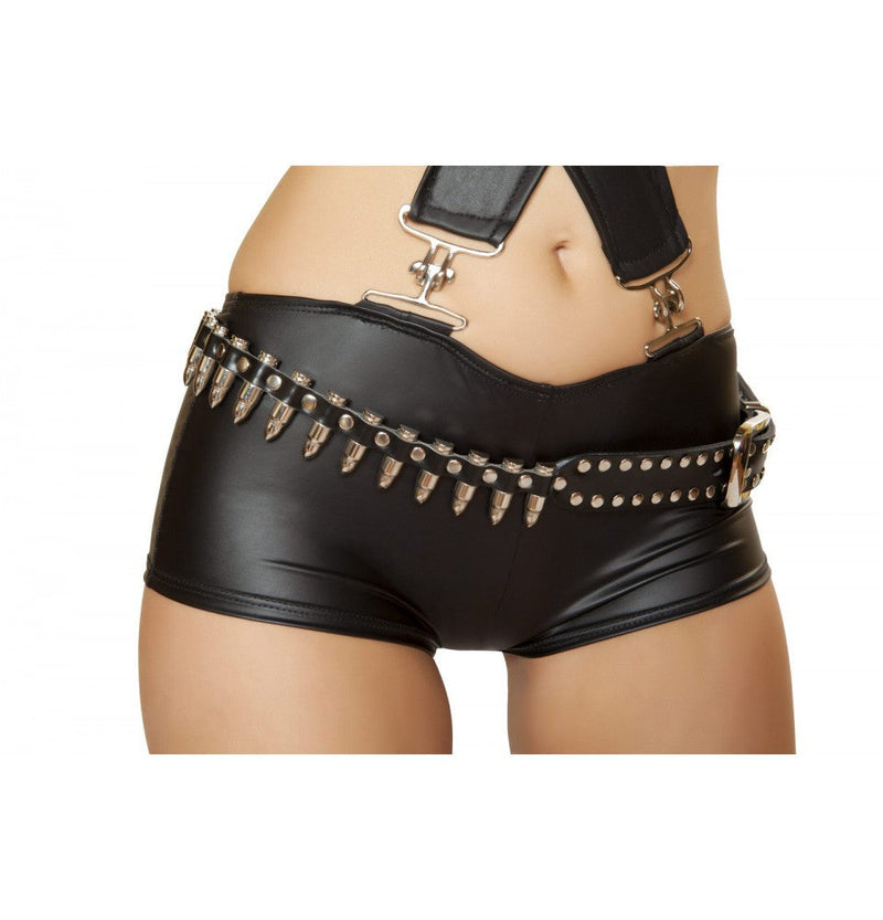 Studded Bullet Belt  - Costume Accessory-Roma Costume