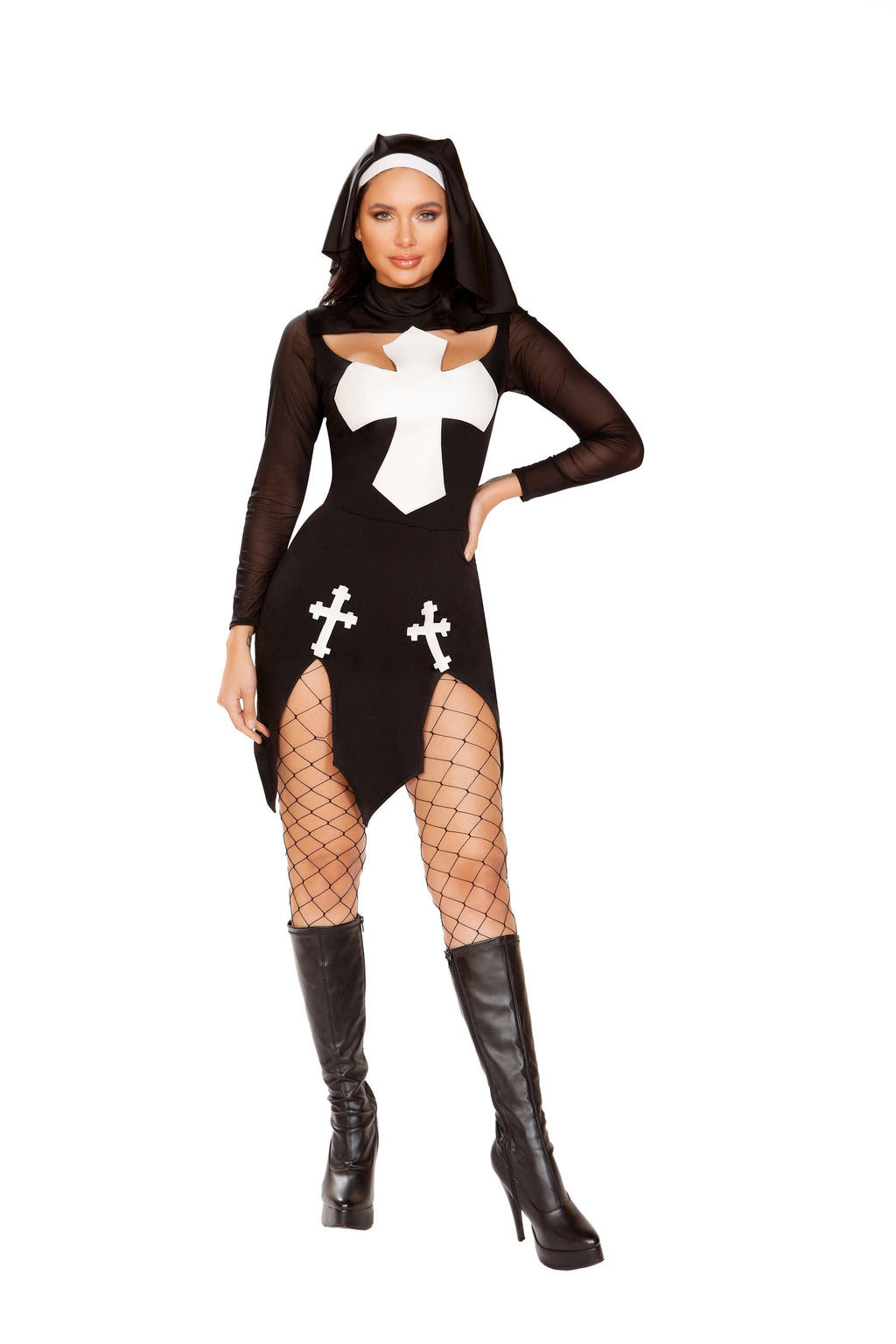 2pc Loving Nun Costume-Roma Costume