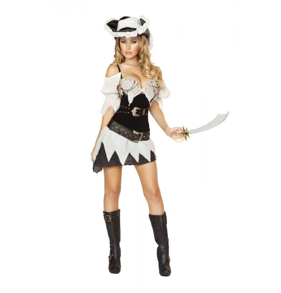 5pc Sexy Shipwrecked Sailor Costume-Roma Costume