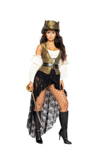 6pc Pirate Queen Costume-Roma Costume