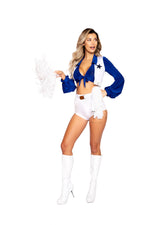 5pc Cheerleader Costume-Roma Costume