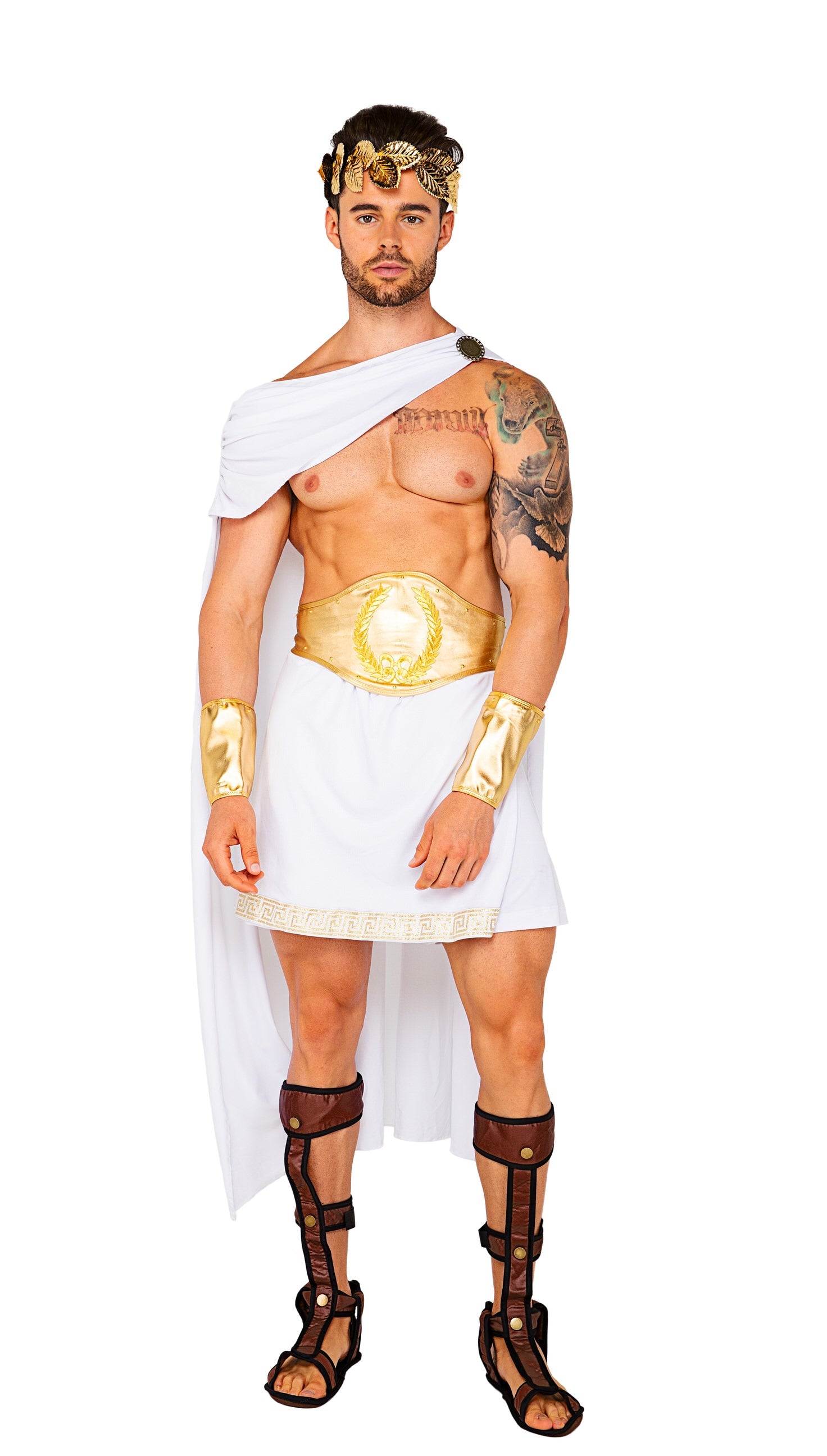 Greek god costume clearance male