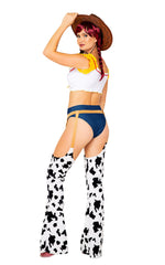 3pc Playful Cowgirl Costume-Roma Costume