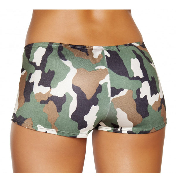 Camouflage Boy Shorts  - Costume Accessory-Roma Costume