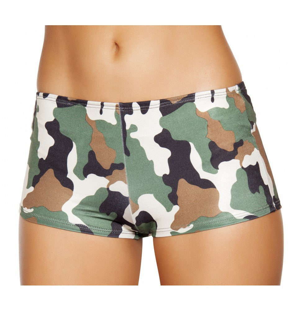 Camouflage Boy Shorts  - Costume Accessory-Roma Costume