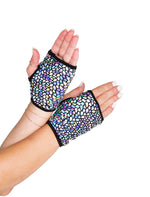 Rave & Festival Wear - Open Finger Gloves-Roma Costume