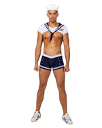 3PC Mens Sailor Stud Costume-Roma Costume