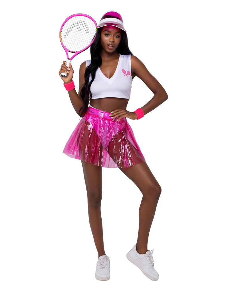 5PC Tennis Court Hottie Costume-Roma Costume