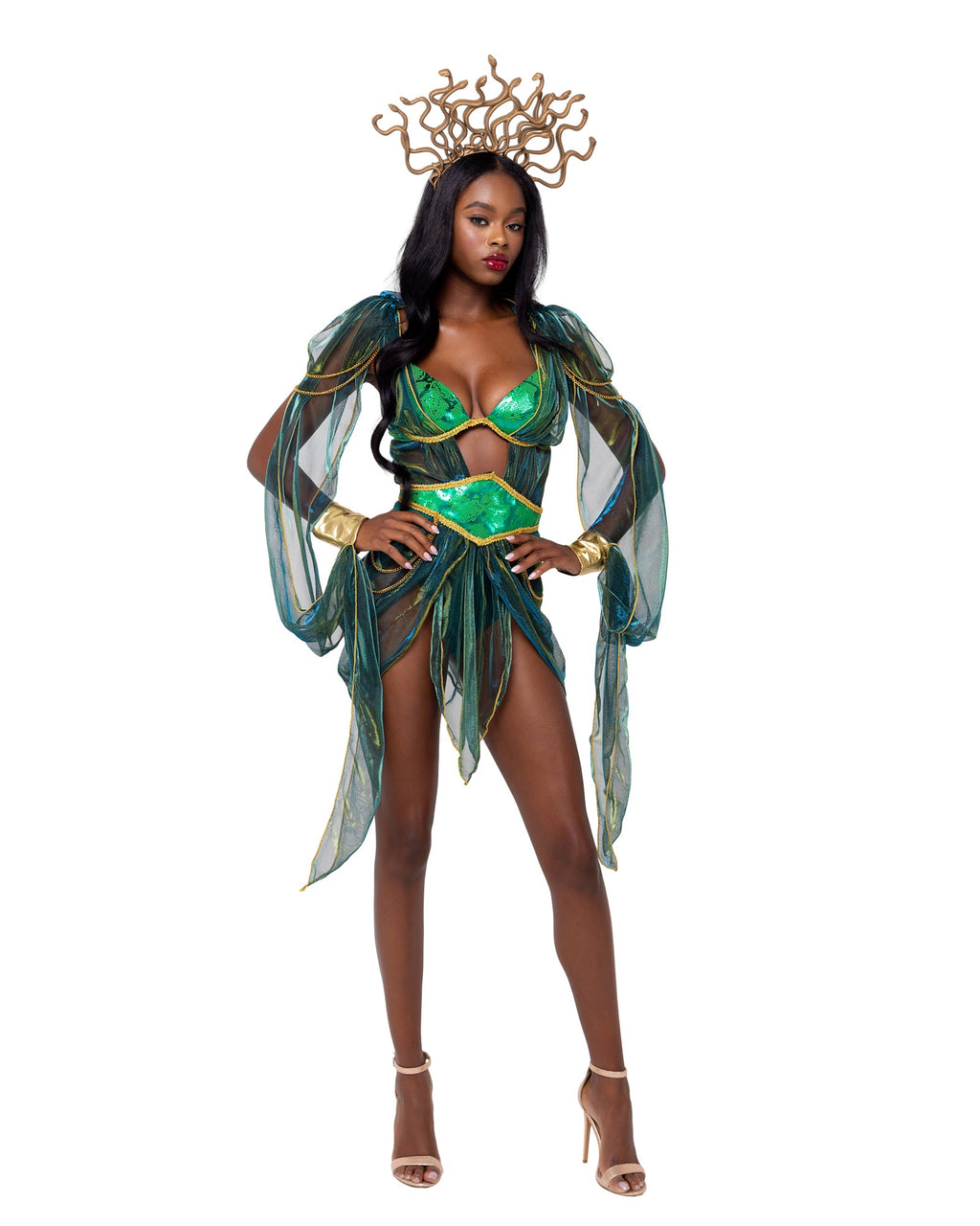 3PC Sultry Medusa Costume-Roma Costume