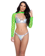 Stars Printed Shrug - Rave & Festival Wear-Roma Costume