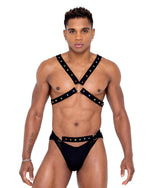 Mens Pride Criss-Cross Swim Briefs - Rave & Festival Wear-Roma Costume