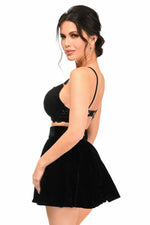 Black Velvet Skirt-Daisy Corsets