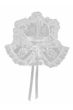 White Lace Neck Collar-Daisy Corsets