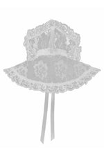 White Lace Neck Collar-Daisy Corsets