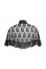 Black Lace Cape-Daisy Corsets