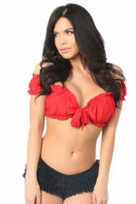 Red Peasant Top-Daisy Corsets