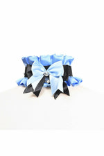 Kitten Collection Blue/Black Choker-Daisy Corsets