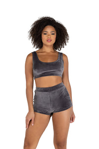 2PC Super Soft & Cozy Short Set Roma Confidential-Roma Costume