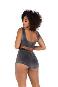 2PC Super Soft & Cozy Short Set Roma Confidential-Roma Costume