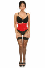 Lavish Red Patent Mini Cincher-Daisy Corsets