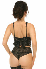 Lavish Celestial Satin Open Cup Waist Cincher-Daisy Corsets