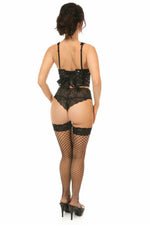 Lavish Celestial Satin Open Cup Waist Cincher-Daisy Corsets