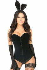 Lavish 4 PC Velvet Bunny Corset Costume-Daisy Corsets