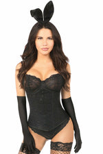 Lavish 4 PC Lace Cincher Bunny Corset Costume-Daisy Corsets