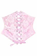 Lavish Lt Pink Lace Corset Belt Cincher-Daisy Corsets