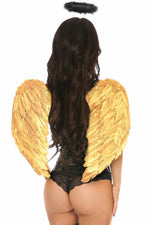 Lavish 3 PC Gothic Angel Corset Costume-Daisy Corsets