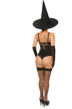 Lavish 3 PC Daring Witch Corset Costume-Daisy Corsets