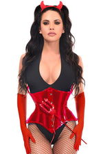 Lavish 4 PC Red Festival Devil Corset Costume-Daisy Corsets