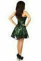 Lavish Green Lace Corset Dress-Daisy Corsets