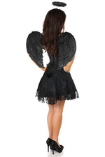 Lavish 3 PC Dark Angel Corset Dress Costume-Daisy Corsets