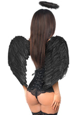 Lavish 3 PC Dark Angel Corset Costume-Daisy Corsets