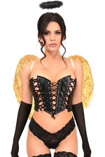 Lavish 4 PC Golden Angel Corset Costume-Daisy Corsets